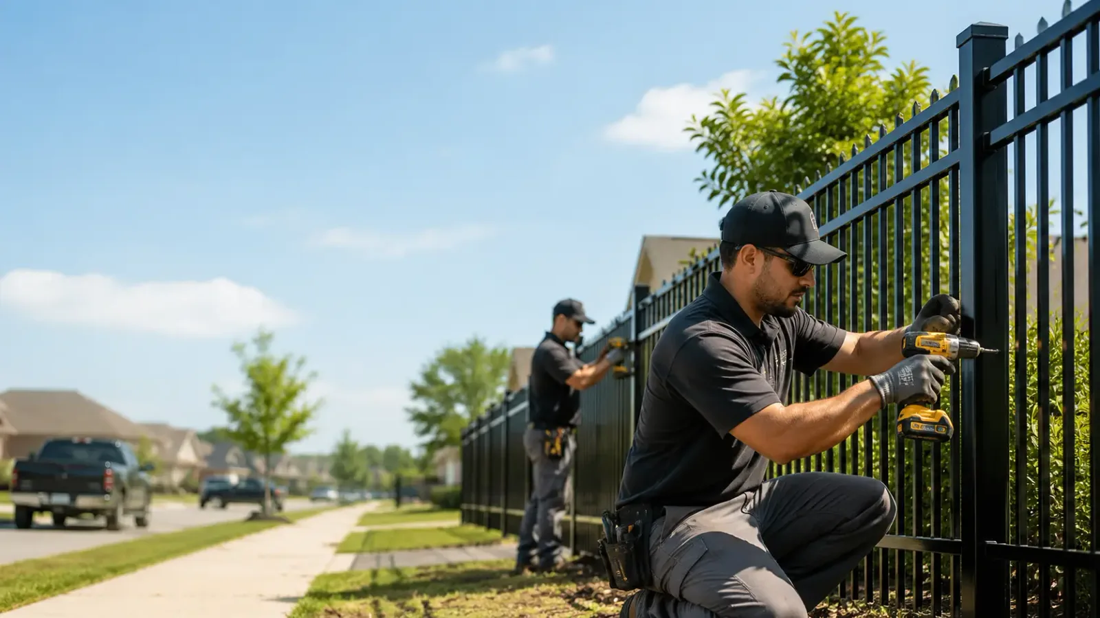 Metal Fence Installation in Rothville, MO